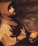 Francisco de Zurbaran The Ecstacy of St Francis Spain oil painting artist